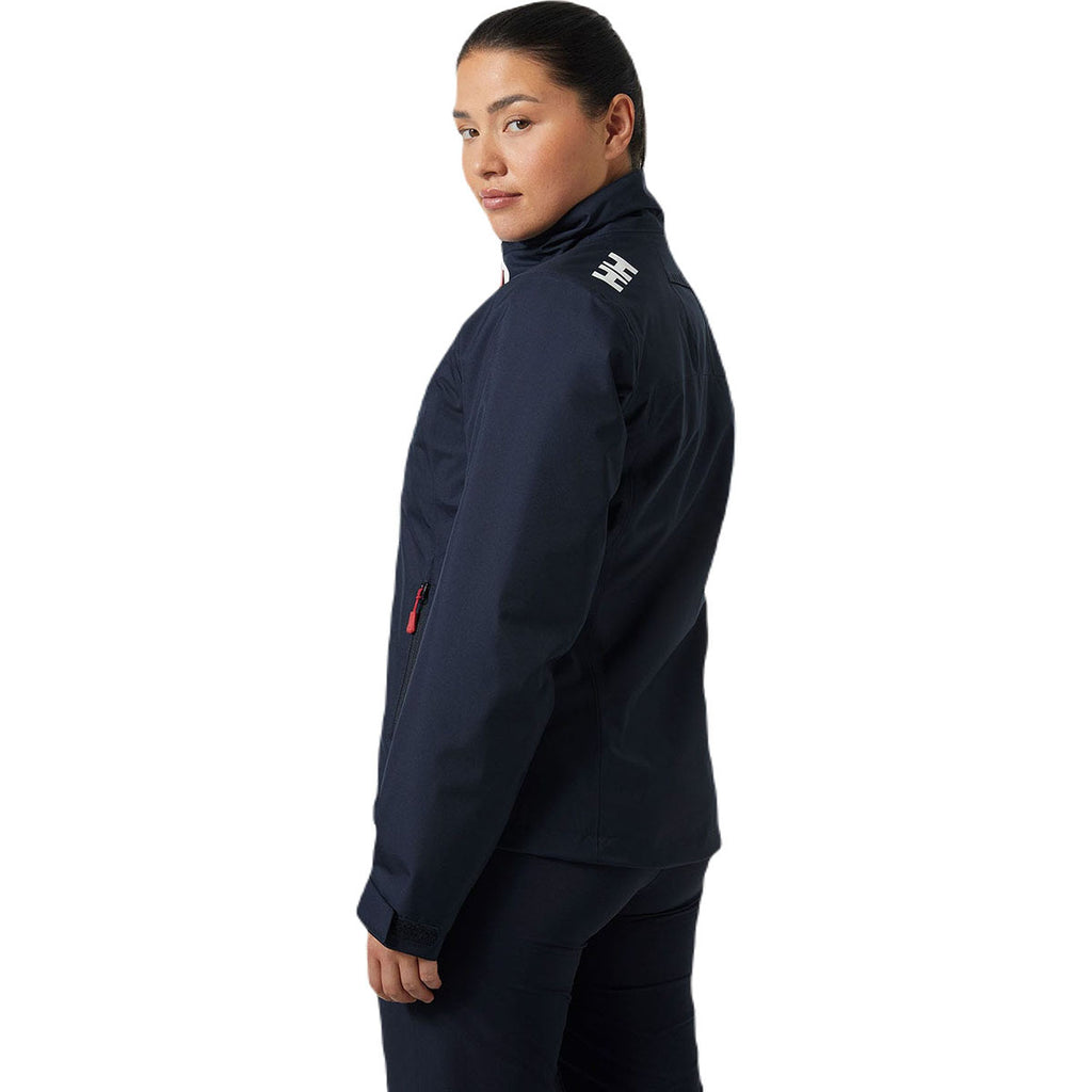 Helly Hansen Women's Navy Crew Midlayer Jacket 2.0