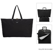 TUMI Black Corporate Collection Just In Case Tote Bag