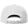 Richardson Silver/Black Silver Laser Perf Performance Rope Cap