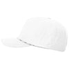Richardson White/White Black Laser Perf Performance Rope Cap