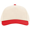 Richardson Cream/Cream/Red 5-Panel Relaxed Gramps