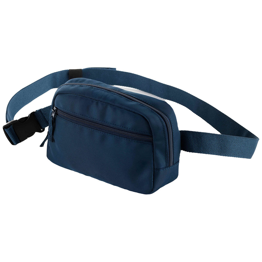 Leed's Navy Recycled Sport Fanny Pack