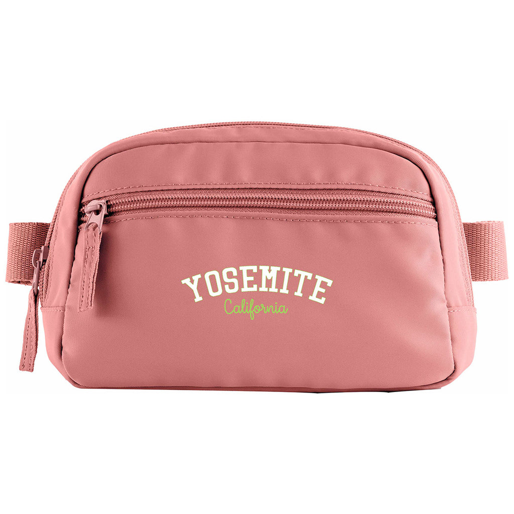 Leed's Pink Recycled Sport Fanny Pack