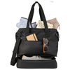 Leed's Black Daybreak Recycled Weekender Tote