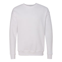 Bella + Canvas Unisex White Drop Shoulder Fleece Sweatshirt