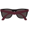 Hit Maroon Rubberized Sunglasses