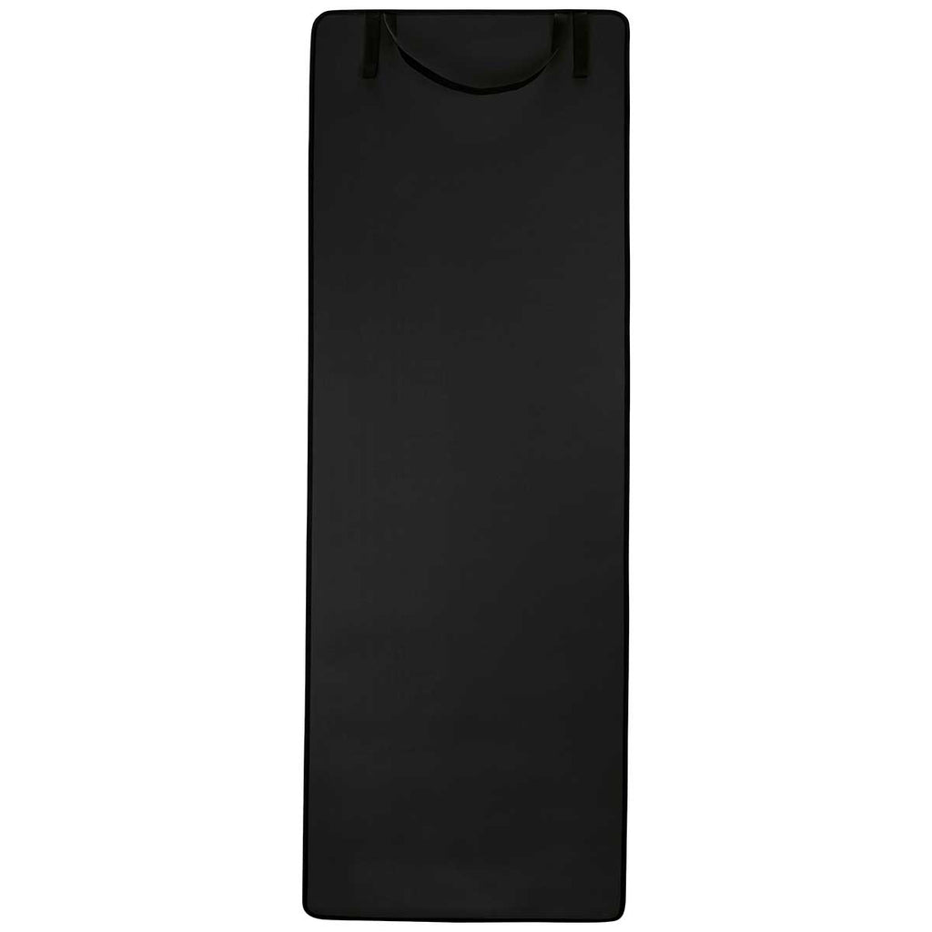 48-Hour BIC Black Yoga Mat with Shoulder Strap