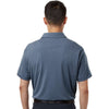 AllPro Men's Heather Navy Pro-Lock Performance Polo