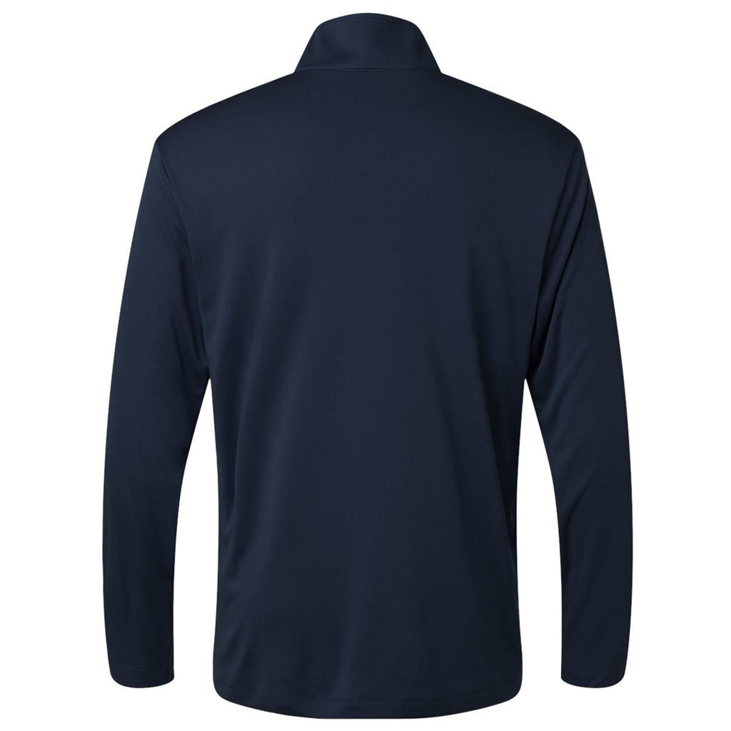 AllPro Men's Navy Pro-Lock Performance Quarter-Zip Pullover