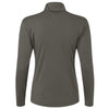 AllPro Women's Charcoal Pro-Lock Performance Quarter-Zip Pullover