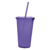 48-Hour Good Value Purple Double Wall Acrylic Tumbler - 18 oz.