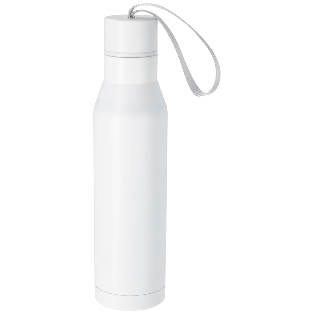 48-Hour BIC White Vacuum Insulated Bottle with Carry Loop - 18 oz.