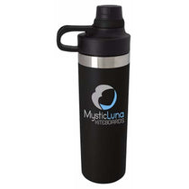 48-Hour Good Value Matte Black Courage 18 oz Vacuum Sport Bottle