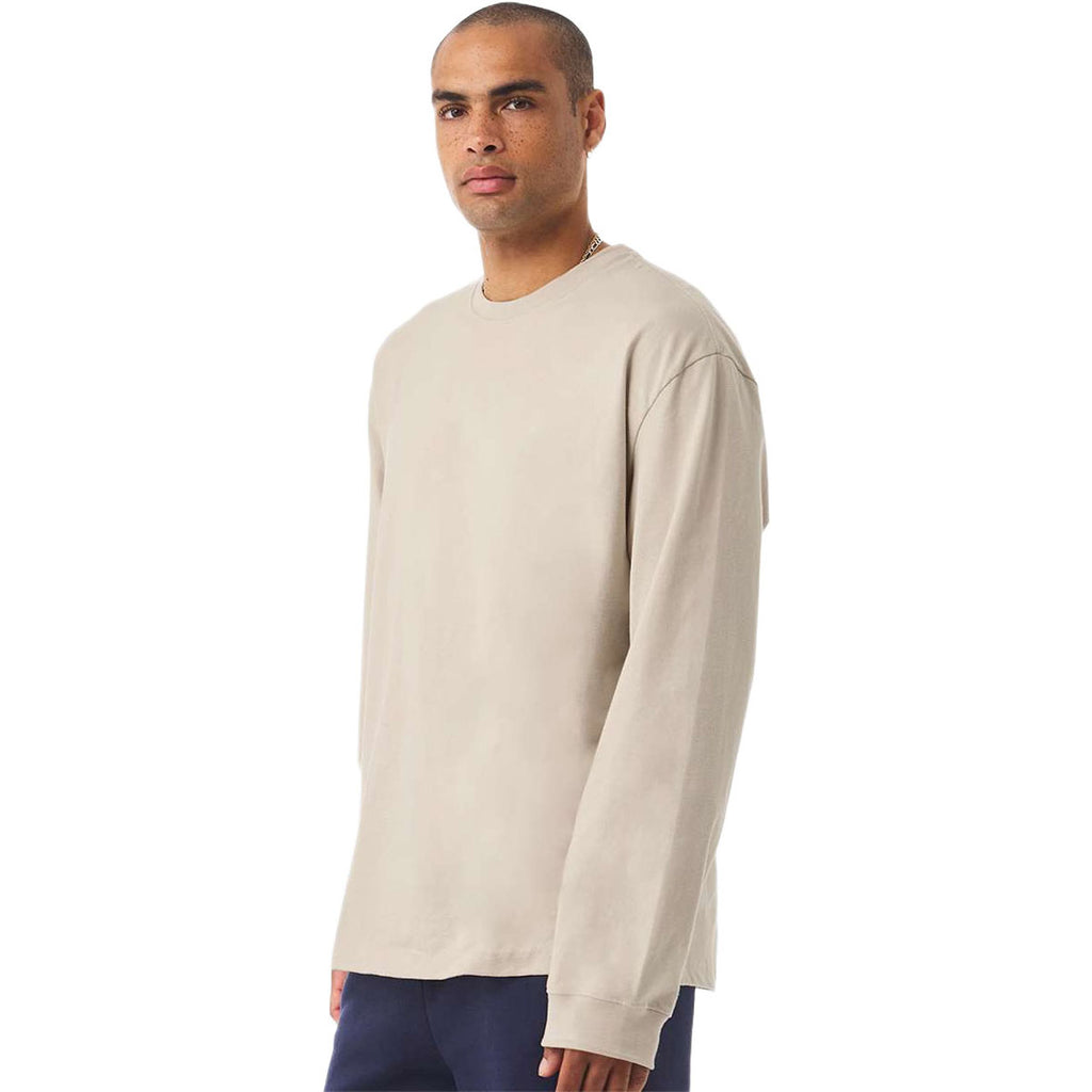 Bella + Canvas Men's Dust 7.5 oz Heavyweight Long Sleeve Tee