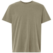 Bella + Canvas Unisex Washed Olive Heavyweight Garment-Dyed Tee