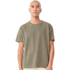 Bella + Canvas Unisex Washed Olive Heavyweight Garment-Dyed Tee