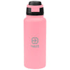 Hit Pink with Black 32 Oz. Pop Sip Recycled Stainless Steel Bottle