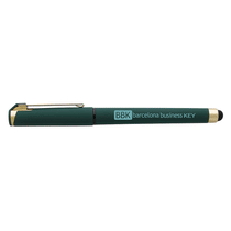 Good Value Forest Green Cali Gold Stylus RABS Pen