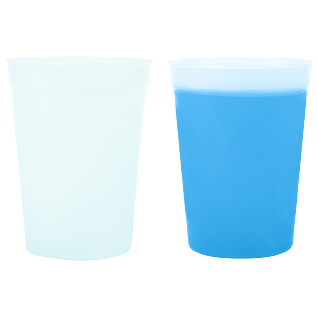 Hit Frosted Blue 12 Oz. Mood Stadium Cup