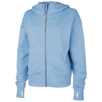 Charles River Women's Blue Mist Willow Full Zip Hoodie