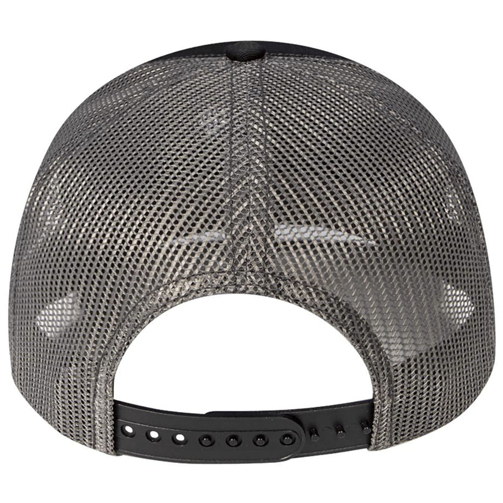 Pukka Black/Charcoal Charter Six-Panel Cap