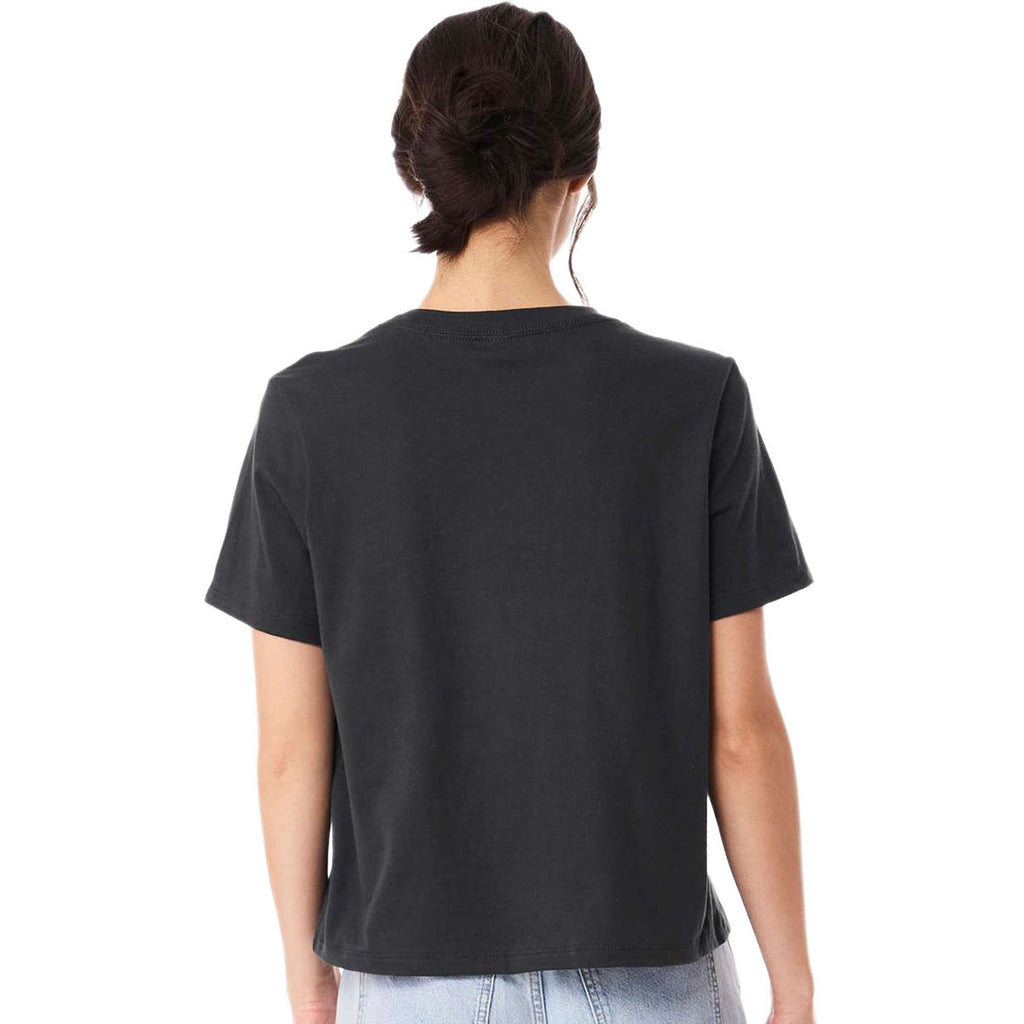 Bella + Canvas Women's Dark Grey 6 oz Heavyweight Tee
