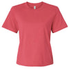 Bella + Canvas Women's Vintage Red 6 oz Heavyweight Tee