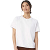 Bella + Canvas Women's White 6 oz Heavyweight Tee