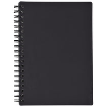 Hit Black Rubbery Spiral Notebook