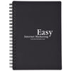 Hit Black Rubbery Spiral Notebook