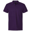 AllPro Men's Purple Pique Polo