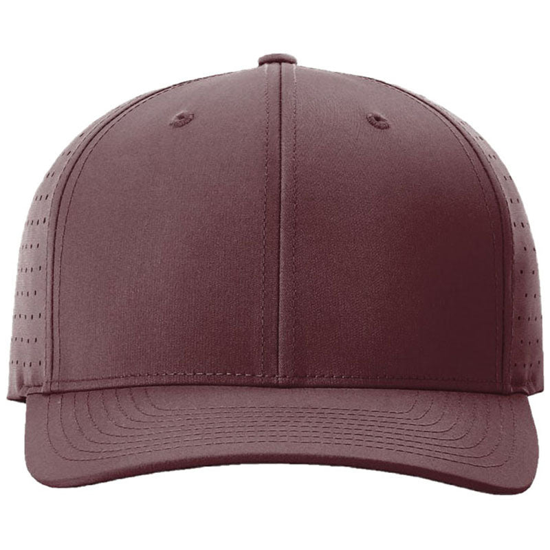 Richardson Maroon Laser Perf R-Flex Snapback