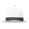 Richardson White/White/Black Laser Perf R-Flex Snapback