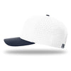 Richardson White/White/Navy Laser Perf R-Flex Snapback
