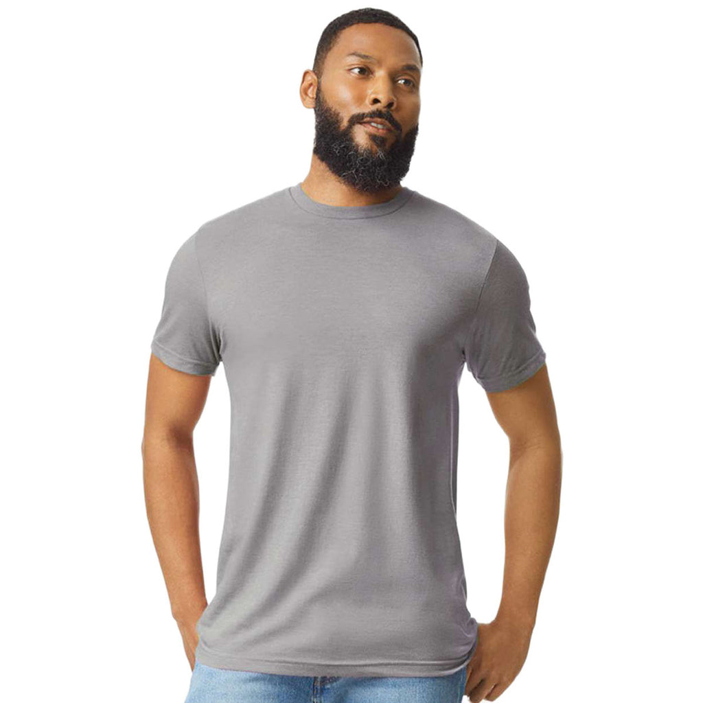 Gildan Unisex Cement Softstyle CVC T-Shirt