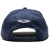 Straight Down New Indigo Retro Rope Hat Curved Bill