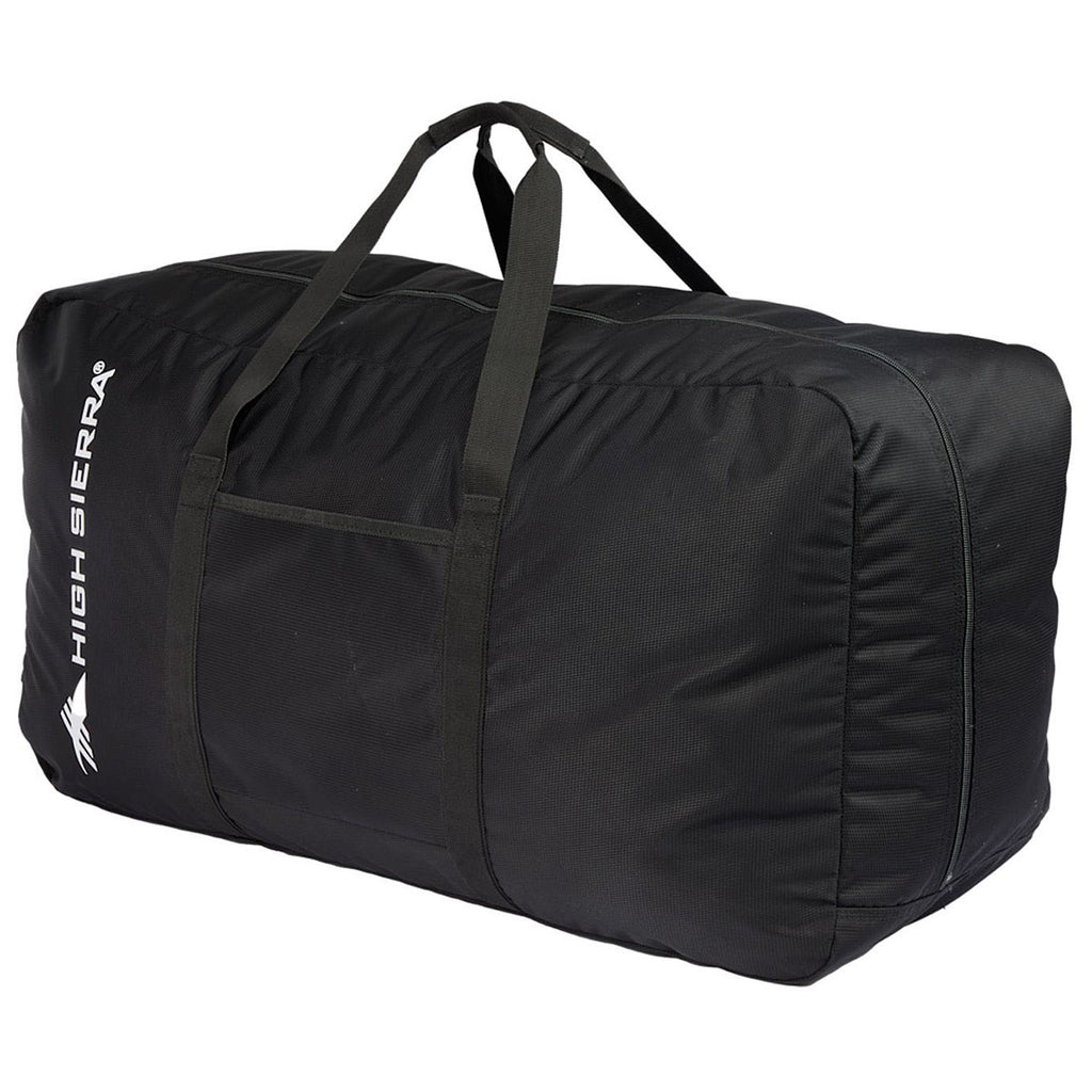 High Sierra Black Recycled Hi-Ton Duffle