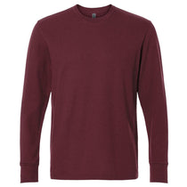 Next Level Unisex Maroon Ideal Thermal Long Sleeve T-Shirt