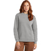 Alternative Apparel Women's Heather Grey Eco Cozy Fleece Sweatshirt