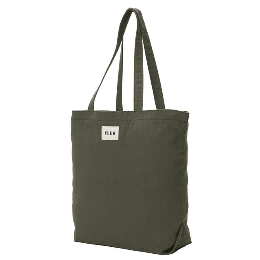 FEED Olive Organic Cotton Shopper Tote