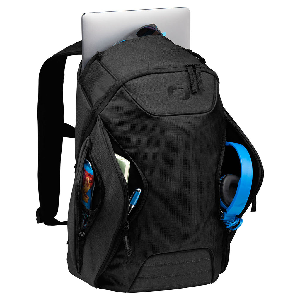 48-Hour OGIO Black/Heather Grey Hatch Pack