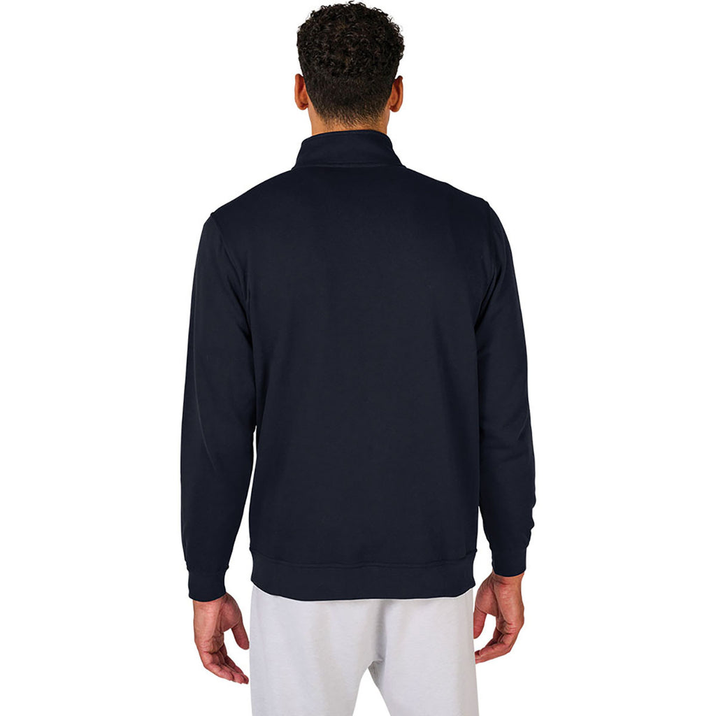 Charles River Men's Navy Willow Half Zip Sweatshirt