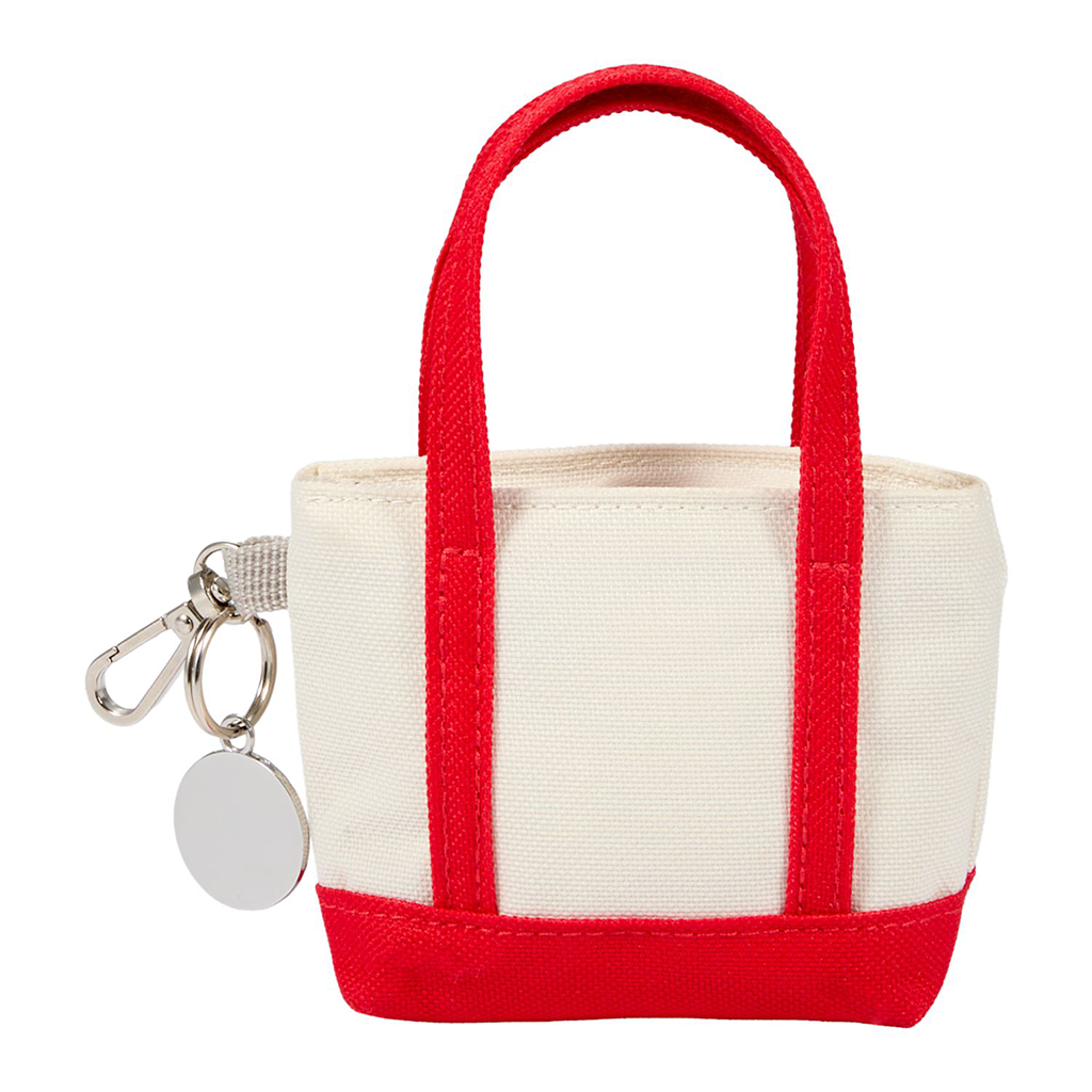 Leed's Red Mini Tote Bag Charm