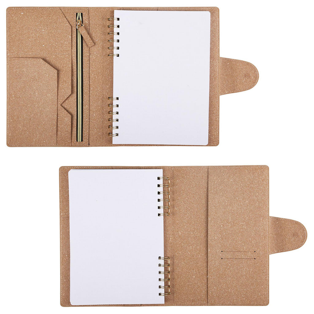 Handstands Brown EcoScribe Ring Bound Notebook