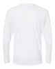 Paragon White Unisex Long Islander Performance Long Sleeve T-Shirt