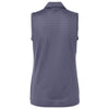 Adidas Women's Preloved Violet Ottoman Sleeveless Polo