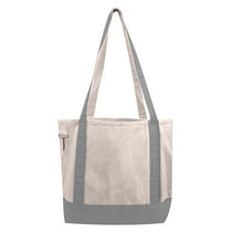 Small Grey Small Grey Accent Boat Bag