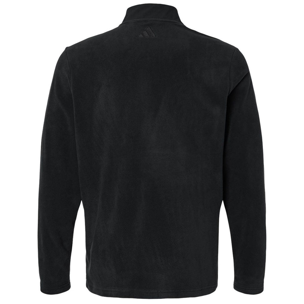 Adidas Men's Black Ultimate365 Cozy Quarter-Zip Pullover