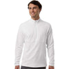 Adidas Men's White Ultimate365 Cozy Quarter-Zip Pullover
