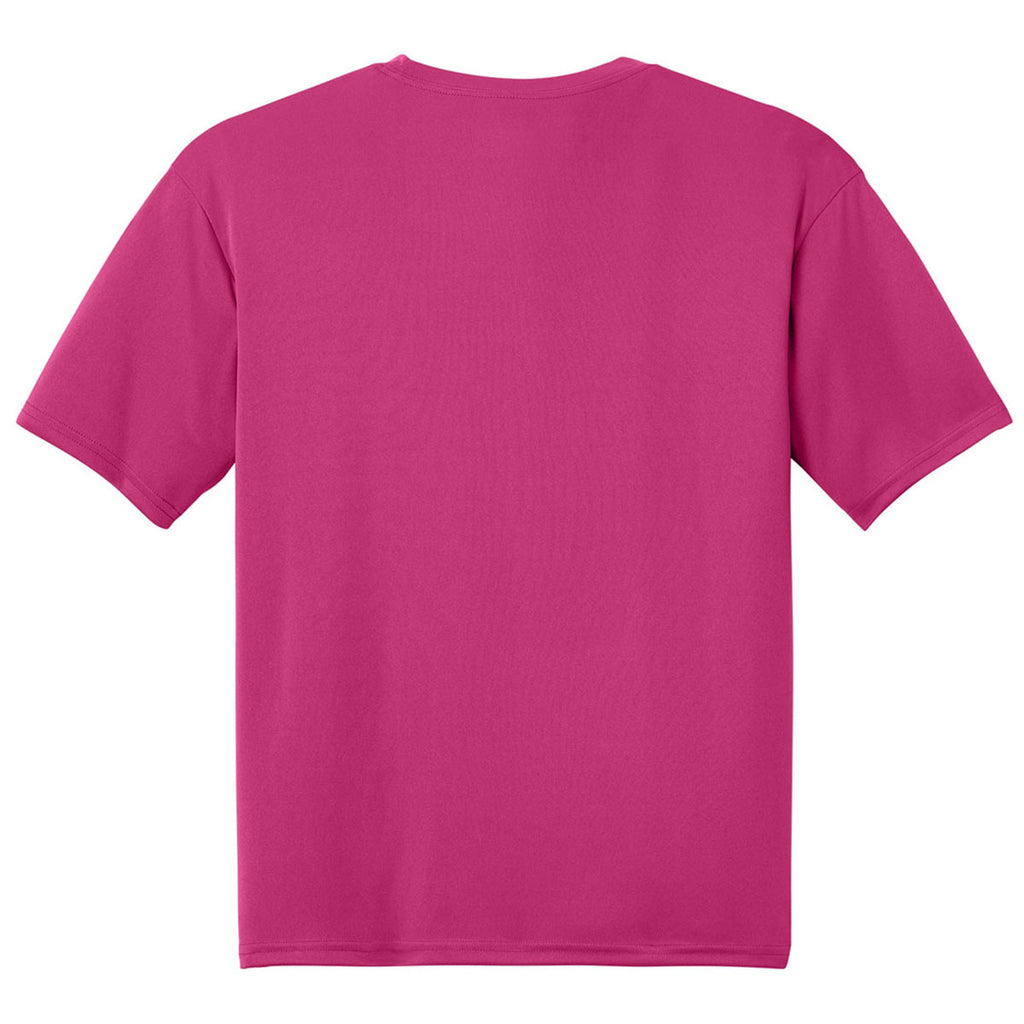A4 Men's Fuchsia Cooling Performance Short Sleeve Tee
